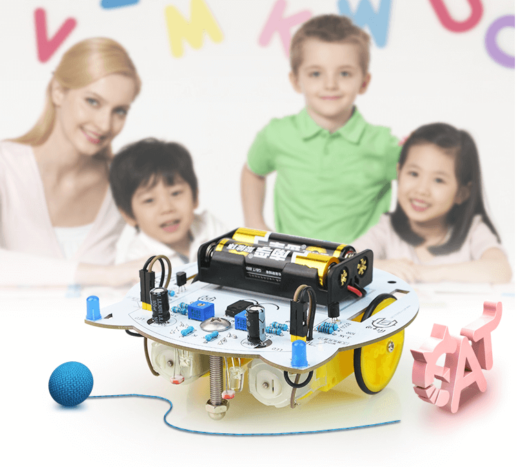 Mini-Cat巡線小車機器人